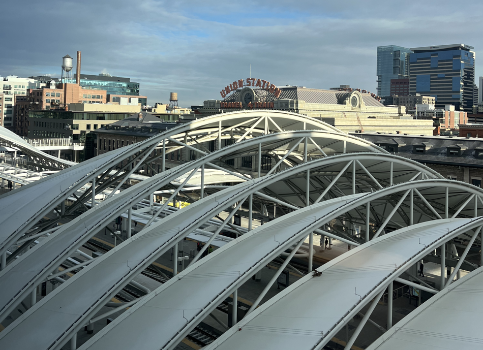 Denver Union Station Train Platform